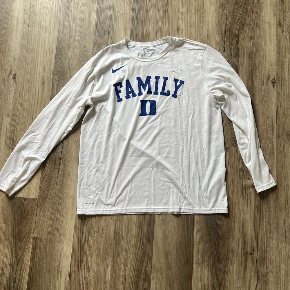 Duke dry fit tee size